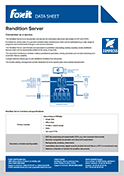 Foxit Rendition Server